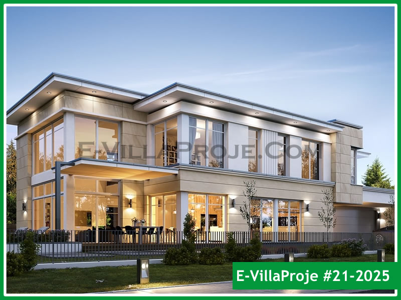KCE-21.2025 507 m² hafif çelik ev mimari görselleştirmesi