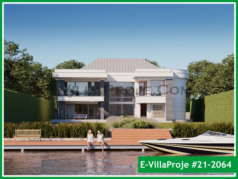 KCE-26928 526 m² Kıbrıs hafif çelik ev mimari görselleştirmesi