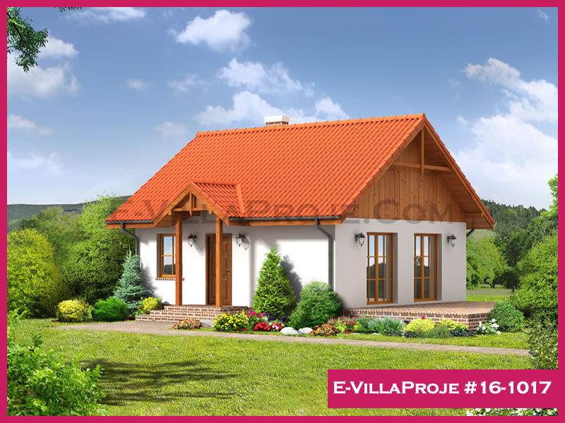 KCE-16.1017 68 m² hafif çelik ev mimari görselleştirmesi
