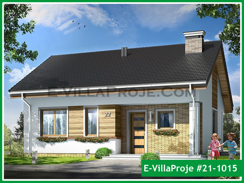 KCE-21.1015 83 m² Kıbrıs hafif çelik ev mimari görselleştirmesi