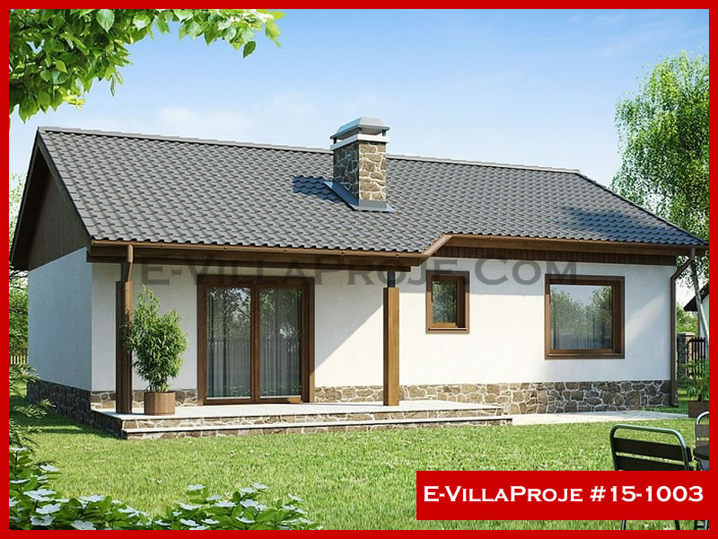 KCE-15.1003 92 m² hafif çelik ev mimari görselleştirmesi