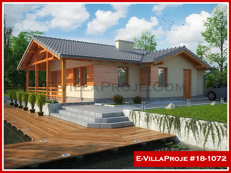 KCE-18.1072 94 m² hafif çelik ev mimari görselleştirmesi