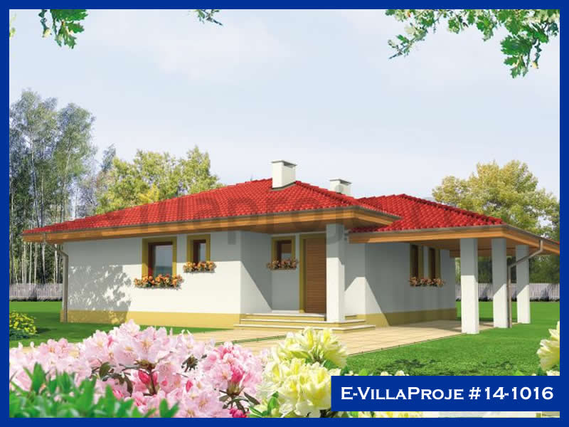 KCE-6256 96 m² hafif çelik ev mimari görselleştirmesi
