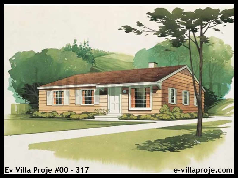 KCE-00.317 98 m² hafif çelik ev mimari görselleştirmesi